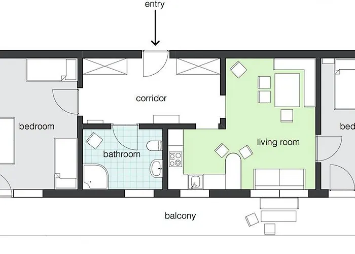公寓 Appartementhaus Mantl *